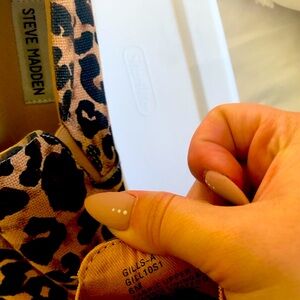 Steve Madden Leopard Platform Sneaker